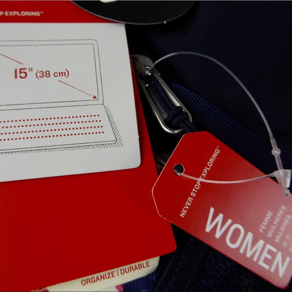 The North Face Vault Women’s Floral Backpack NWT - Picture 8 of 8